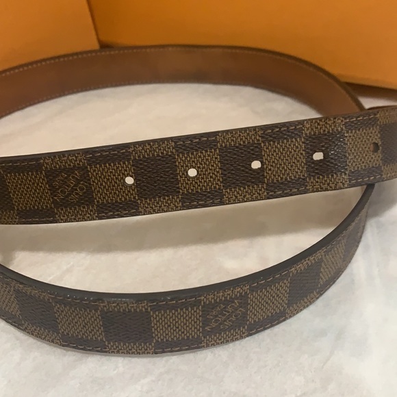 💥SALE💥Authentic Louis Vuitton Damier Belt - Picture 13 of 14
